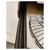 Zenna Home Shower Tension Pole Caddy, Bronze