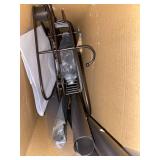 Zenna Home Shower Tension Pole Caddy, Bronze