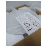 A Million 42in Modern Ceiling Fan Light with Smart Bluetooth Music Player, LED Chandelier with Retractable Blades Remote Control APP 7 Colors Dimmable LED Light Kit