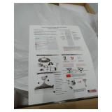 A Million 42in Modern Ceiling Fan Light with Smart Bluetooth Music Player, LED Chandelier with Retractable Blades Remote Control APP 7 Colors Dimmable LED Light Kit