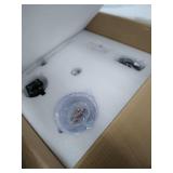 A Million 42in Modern Ceiling Fan Light with Smart Bluetooth Music Player, LED Chandelier with Retractable Blades Remote Control APP 7 Colors Dimmable LED Light Kit