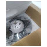 A Million 42in Modern Ceiling Fan Light with Smart Bluetooth Music Player, LED Chandelier with Retractable Blades Remote Control APP 7 Colors Dimmable LED Light Kit