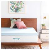 Linenspa 3 Inch Gel Infused Memory Foam Queen Mattress Topper
