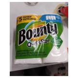 Bounty Quick-Size Paper Towels, White, 8 Family Rolls = 20 Regular Rolls
