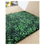 Artificial boxwood panles