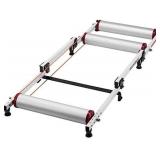 ROCKBROS Bike Rollers Adjustable Bike Trainer Stand Foldable Indoor Cycling Bicycle Roller with Resistance for MTB Road Bike Exercise