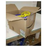 High Back Full Bucket Toddler Swing Seat with Plastic Coated Chains and Carabiners for High Back Full Bucket Toddler Swing Seat with Plastic Coated Chains and Carabiners for Easy Install- Blue &yellow