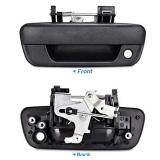 FAERSI Outside Exterior Door Handle Rear Textured Tailgate Handle Replacement for 2004 2005 2006 2007 2008 2009 2010 2011 2012 Colorado GMC Canyon 2006 2007 2008 Isuzu i-290 i-370 i-280