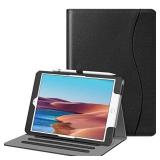 Fintie Case for iPad 9th Gen (2021) 10.2 Inch - Multi-Angle Viewing Stand Cover with Built-in Pencil Holder, Supports Auto Wake Sleep, Also Fit iPad 8th Gen 2020 / 7th Gen 2019, Black