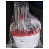 Broom and Dustpan - Broom and Dustpan Set for Home, Kitchen, Floor, Office, Living Room - Upright Standing Long Handle - Self-Cleaning Broom Bristles