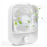 Portable USB Fan, TekHome Personal Small Fan for Desk Home Office Outdoor, Quiet Fan Battery Powered, Gifts for Women Teen Girls,6 Inch
