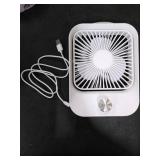 Portable USB Fan, TekHome Personal Small Fan for Desk Home Office Outdoor, Quiet Fan Battery Powered, Gifts for Women Teen Girls,6 Inch