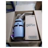 Litter Genie XL Pail, Ultimate Cat Litter Disposal System, Locks Away odors, Includes One Refill, Silver