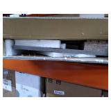 Furinno 11157GYW/BK Andrey End Table Nightstand with Bin Drawer, 1-Pack, French Oak Grey