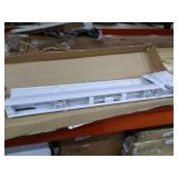 LOTUS & WINDOWARE MLX2172WH 1" Cordless Vinyl Mini Blind, 21" x 72", White