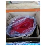 Nostalgia HCM700RETRORED Retro 32-Ounce Hot Chocolate, Milk Frother, Cappuccino,Latte Maker and Dispenser