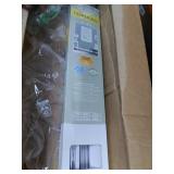 Achim Home Furnishings Cordless GII Morningstar 1" Light Filtering Mini Blind, Width 22inch, Pearl White