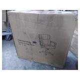 Amazon Basics Padded Office Desk Chair with Armrests, Adjustable Height/Tilt, 360-Degree Swivel, 275Lb Capacity - Black