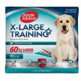 Simple Solution Extra Large Training Puppy Pads | 28x30 Inches