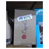 Copper Creek Colonial Single Cylinder Handleset with Egg Interior Knob Trim