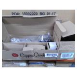 Copper Creek Colonial Single Cylinder Handleset with Egg Interior Knob Trim