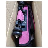 KOPEKS Deluxe Backpack Pet Travel Carrier with Double Wheels - Pink - Large (KPS-1115)