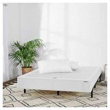 Basics Mattress Foundation / Smart Box Spring for Twin Size Bed, Tool-Free Easy Assembly - 5-Inch, Twin