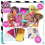 LOL OMG Ultimate Dress Up Designer by Horizon Group USA.Decorate 6 Dolls With Over 100 Accessories.DIY Fashion Craft Kit.Open Blind Bags,Mix & Match 25 Woven Fabrics.Stencils & Fabric Included