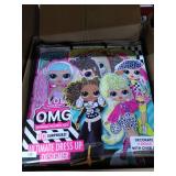 LOL OMG Ultimate Dress Up Designer by Horizon Group USA.Decorate 6 Dolls With Over 100 Accessories.DIY Fashion Craft Kit.Open Blind Bags,Mix & Match 25 Woven Fabrics.Stencils & Fabric Included