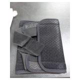 Vive Thigh Brace - Hamstring Quad Wrap - Adjustable Compression Sleeve Support for Pulled Groin Muscle, Sprains, Quadricep, Tendinitis, Workouts, Sciatica Pain and Sports Recovery - Men, Women (Black)