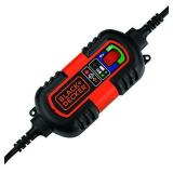 BLACK+DECKER BM3B Fully Automatic 6V/12V Battery Charger/Maintainer with Cable Clamps and O-Ring Terminals