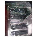 4 Slice Toaster, REDMOND Toaster 4 Stainless Steel Retro Bagel Toaster, 1.5" Extra Wide Slots, 6 Evenly Bread Shade Settings, 1500W, Silver