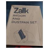 Broom and Dustpan Set - Strongest NO MORE TEARS 80% Heavier Duty - Upright Standing Dust Pan with Extendable Broomstick for Easy Sweeping - Easy Assembly Great Use for Home Kitchen Room Office Lobby