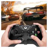 Xbox One Mini Steering Wheel, Xbox One Controller Add-on Replacement Accessories for All Xbox Racing Game
