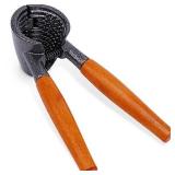 Anwenk Heavy Duty Nutcracker Pecan Walnut Plier Opener Tool with Wood Handle