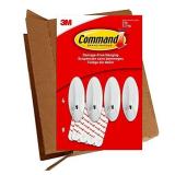 Command Large Wire Hooks, 4-Hooks, 8-Strips, Holds up to 5 lbs - Easy to Open Packaging