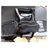 AIIYME Cat Pet Carrier, Airline Approved 2 Sides Expandable Foldable Soft Sided Pet Dog Travel Bag with 5 Open Doors Removable Fleece Pad Pocket for Cats Puppy Small Animals ï¼18" L x 11" W x 9.5"