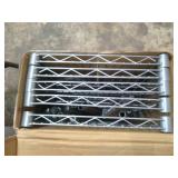 SINGAYE 5 Tier Storage Rack Wire Shelving Unit Storage Shelves Metal for Pantry Closet Kitchen Laundry 660Lbs Capacity 23.6" L x 14" W x 59.1" H Silver