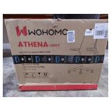 WOHOMO Office Chair,Ergonomic Desk Chair, Swivel Task Chair with Adjustable Armrest, Soft Sponge Cushion,Lumbar Support,Mid Back Mesh Computer Chair