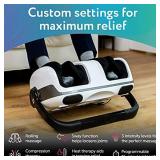 Cloud Massage Shiatsu Foot Massager Machine -Increases Blood Flow Circulation, Deep Kneading, with Heat Therapy -Deep Tissue, Plantar Fasciitis, Diabetics, Neuropathy