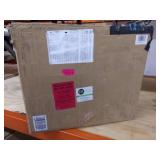 mDesign Modern Farmhouse Nesting Side/End Table - Metal Wood Design - Sturdy Vintage, Rustic, Industrial Home Decor Accent Furniture for Living Room, Bedroom - Set of 3 - Marble/Black