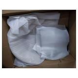 Armen Living Jagger 26" Counter Height Stool with Walnut Finish and Cream Faux Leather