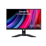 GIGABYTE M27Q 27" 170Hz 1440P -KVM Gaming Monitor, 2560 x 1440 SS IPS Display, 0.5ms (MPRT) Response Time, 92% DCI-P3, HDR Ready, FreeSync Premium, 1x Display Port 1.2, 2x HDMI 2.0, 2x USB 3.0