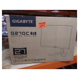 GIGABYTE M27Q 27" 170Hz 1440P -KVM Gaming Monitor, 2560 x 1440 SS IPS Display, 0.5ms (MPRT) Response Time, 92% DCI-P3, HDR Ready, FreeSync Premium, 1x Display Port 1.2, 2x HDMI 2.0, 2x USB 3.0