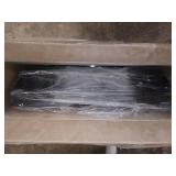 Broan-NuTone BCSD124BL Glacier Range Hood with Light, Exhaust Fan for Under Cabinet, Black, 24-inch