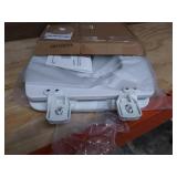 MAYFAIR 1843SLOW 000 Lannon Toilet Seat will Slow Close and Never Loosen, ELONGATED, Durable Enameled Wood, White