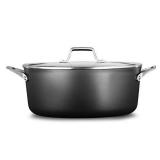 Calphalon 2029654 Premier Hard-Anodized Nonstick 8.5-Quart Dutch Oven with Cover, Black