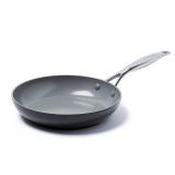 GreenPan Valencia 10-Inch Anodized Aluminum Ceramic Nonstick Fry Pan in Grey