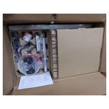 Sutton 56-inch Indoor/Outdoor Smart Ceiling Fan, Dimmable LED Light Kit & Remote, Works with Alexa/Google Home/Siri- Retail:$262.79