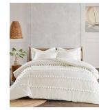 Madison Park Leona Full/Queen 3-Pc. Pom Pom Cotton Comforter Set Bedding